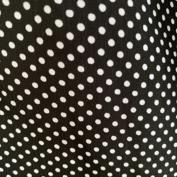 Liz Claiborne Polka Dot Button Down‎ Blouse Sz. XL - Picture 7 of 12
